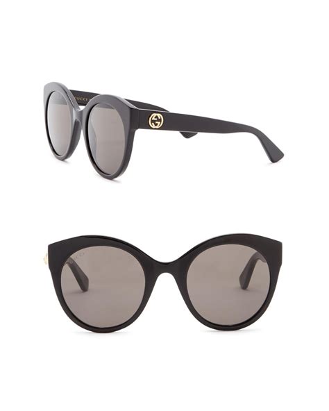 gucci 52mm cat eye sunglasses